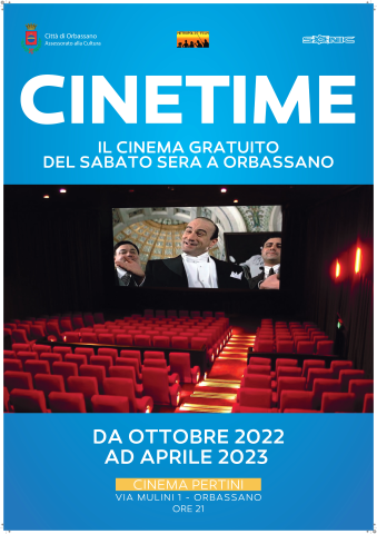 Riparte CINETIME, il cinema gratuito a Orbassano!